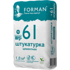 Штукатурка Forman 61 цементная