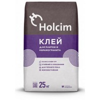 Клей для плитки и керамогранита Holcim C1T