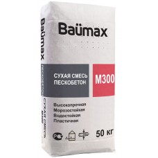 Baümax сухая смесь пескобетон М 300